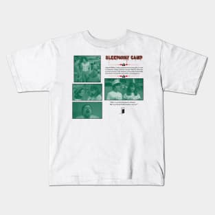 Sleepaway Camp Synopsis Design Kids T-Shirt